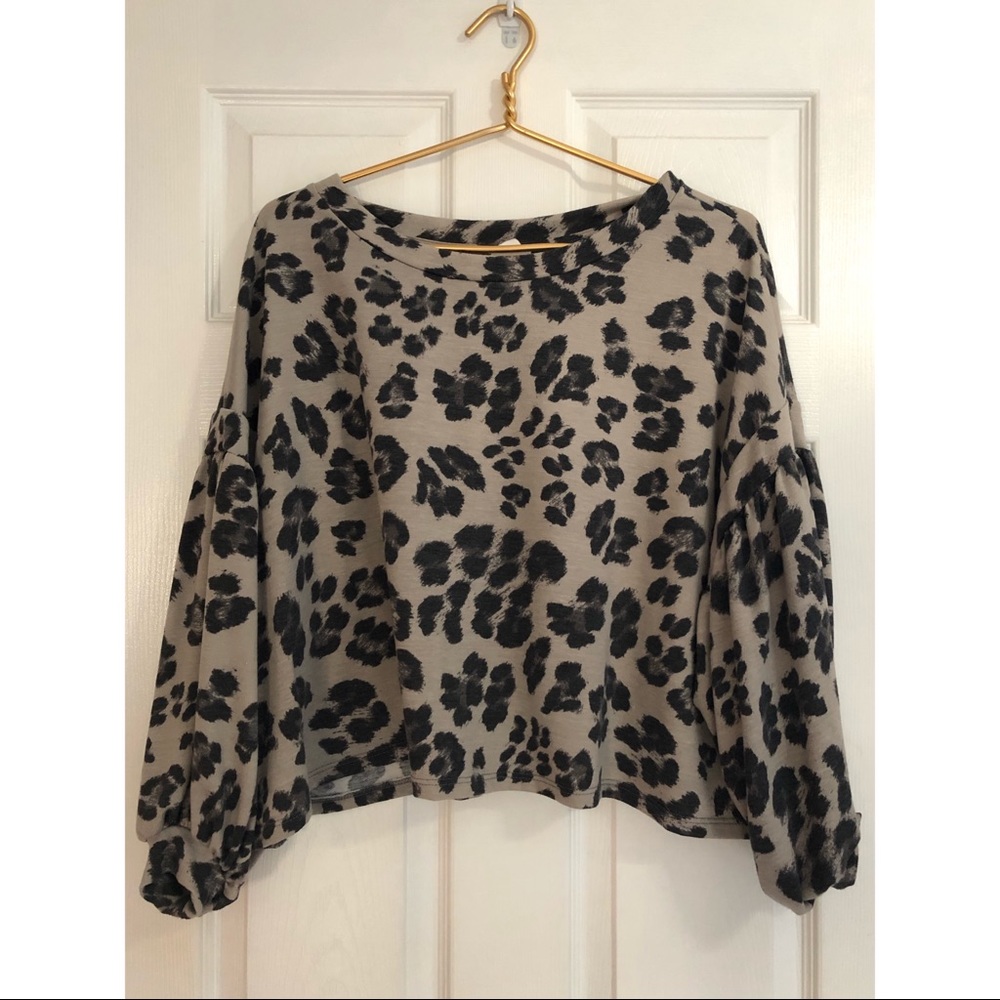 Cheetah Print Shirt